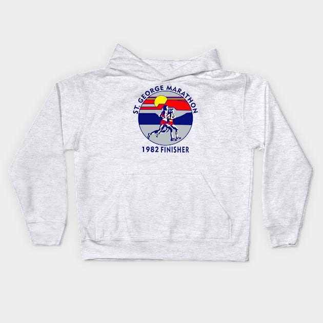 ST. George Marathon Kids Hoodie by ElinorJBish